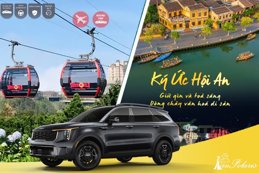 Da Nang Hotel/ International Airport Private Transfer to Ba Na Hills and return to Hoi An