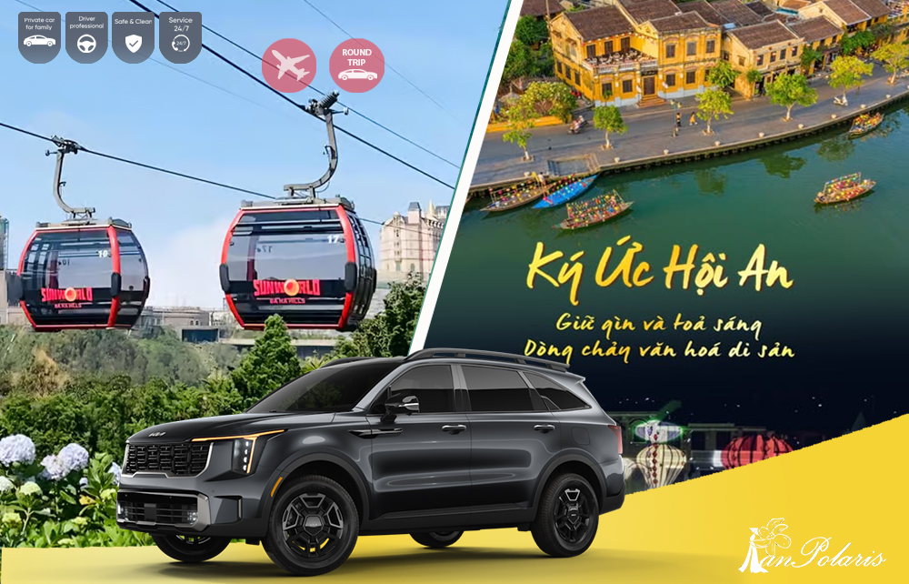 Da Nang Hotel/ International Airport Private Transfer to Ba Na Hills and return to Hoi An
